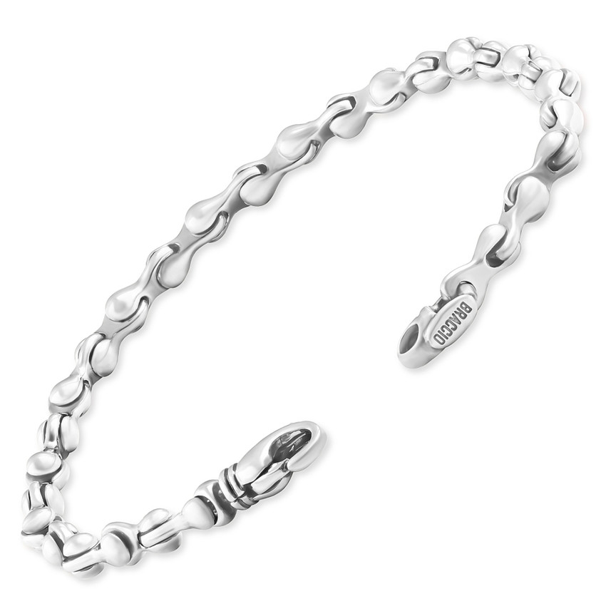 Men's Link 14k Gold (26gram) or Platinum (42gram) 5mm Bracelet 8.5"