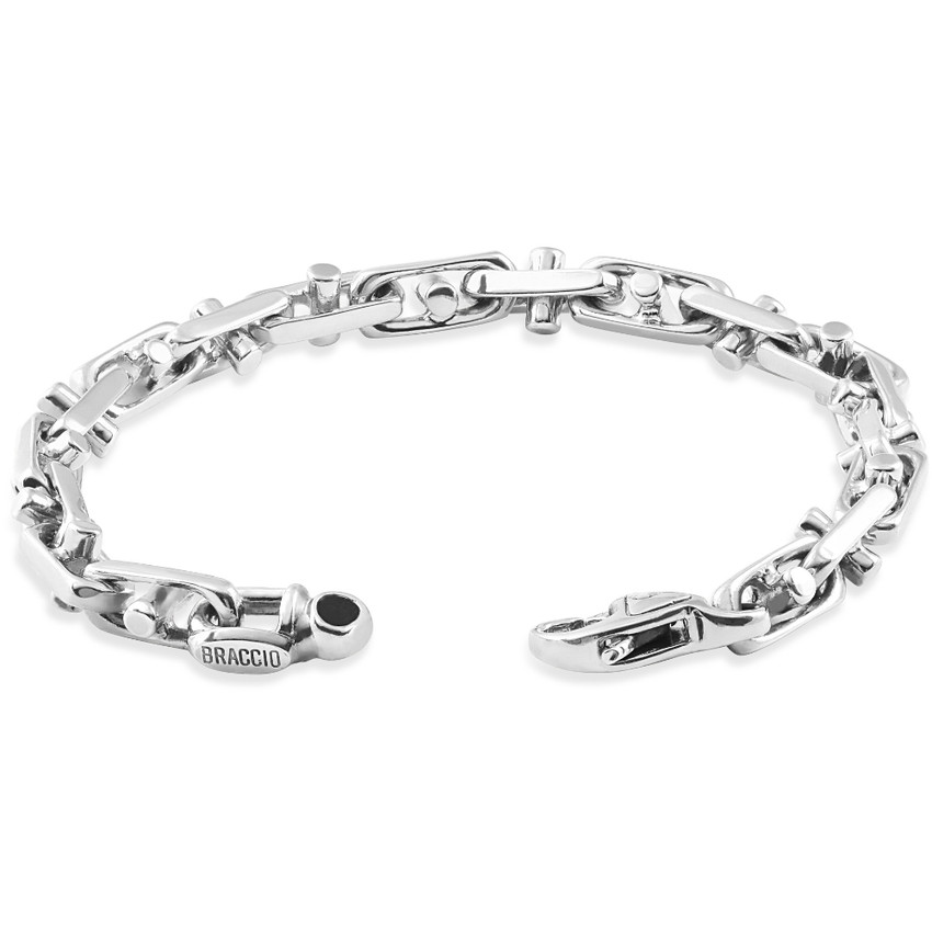 Men's 14k Gold (46gram) or Platinum (74gram) 6.5mm Link Bracelet 8.5"