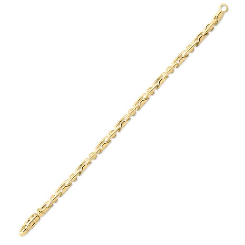 Men's Link 14k Gold (44gram) or Platinum (71gram) 8.5mm Link Bracelet 8.5"