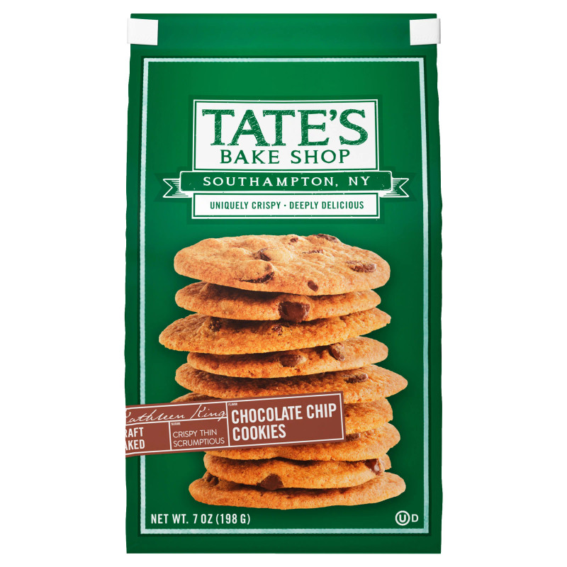 Tate's Chocolate Chip Cookies, 7oz