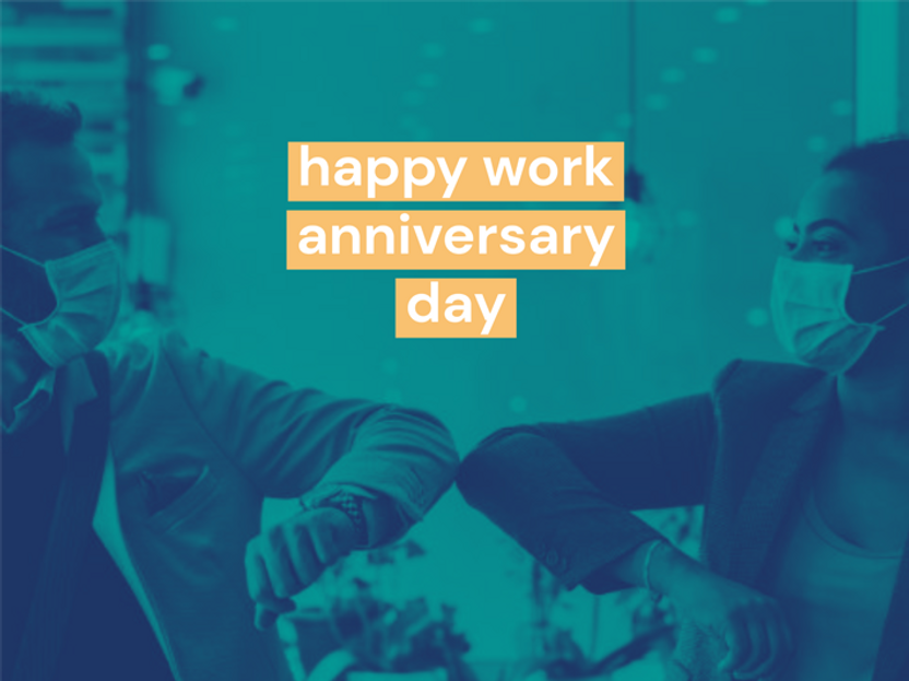 happy work anniversary images