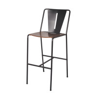 Inicio-V Barstool with Bentwood Seat
