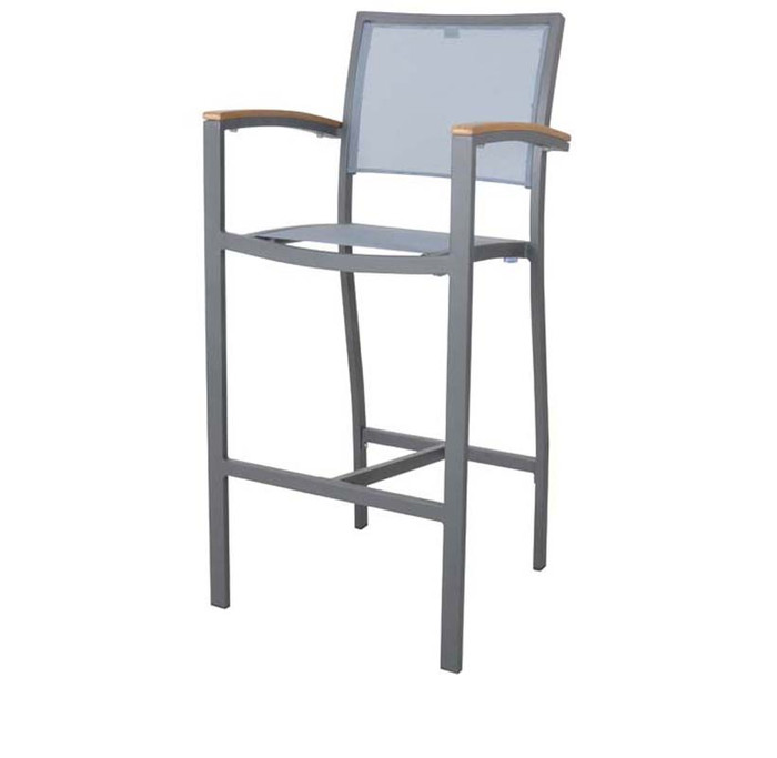 Emma Textylene Arm Barstool