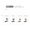 3G 80i Fold Flat Treadmill