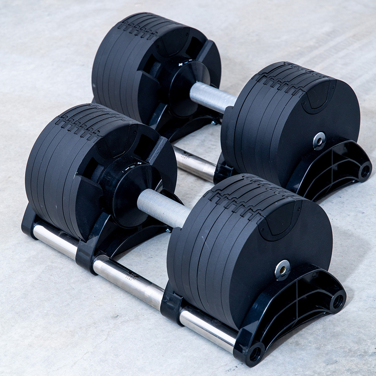 Eurobell 5 70lbs Adjustable Dumbbell Set