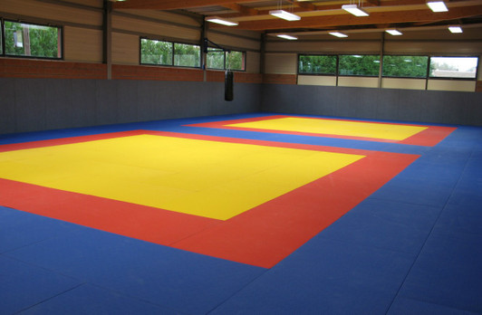 Training facility with VEIO Smooth Surface 1.5" Mats