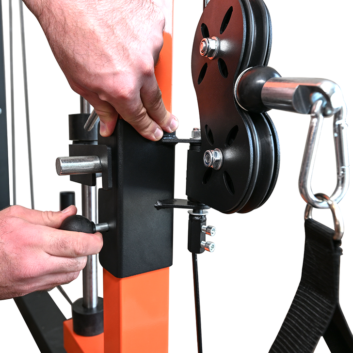 adjustable pulley locks