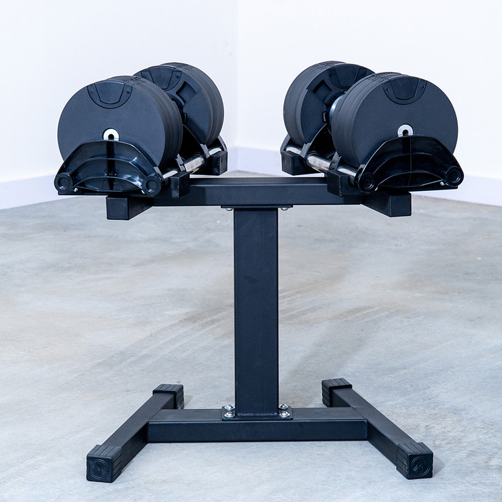 Eurobells 5-80lbs Adjustable Dumbbell Set