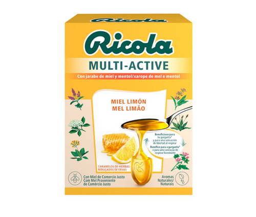 Caramelos Multi-Active sabor Miel Limón