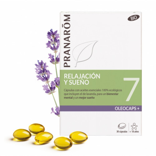 Oleocaps 7 Relajación y Sueño Bio 30 cápsulas