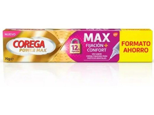Crema Max Fijación Confort sin sabor