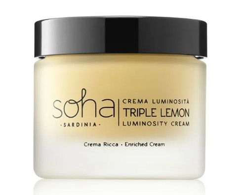 SOHA CREMA DE LUMINOSIDAD TRIPLE LIMÓN - TEXTURA RICA 50ML