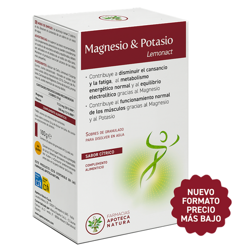 Magnesio & Potasio Lemonact