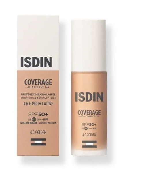 Coverage SPF 50 Color 4.0 Golden