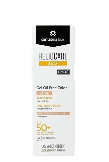 Gel Oil-Free Color Beige SPF50+