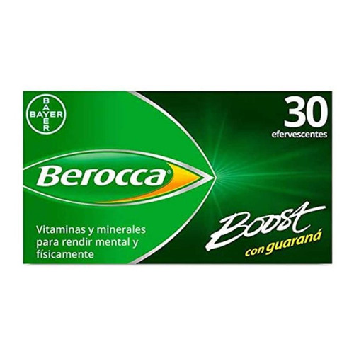 Berocca Boost con Guaraná 30 comprimidos efervescentes