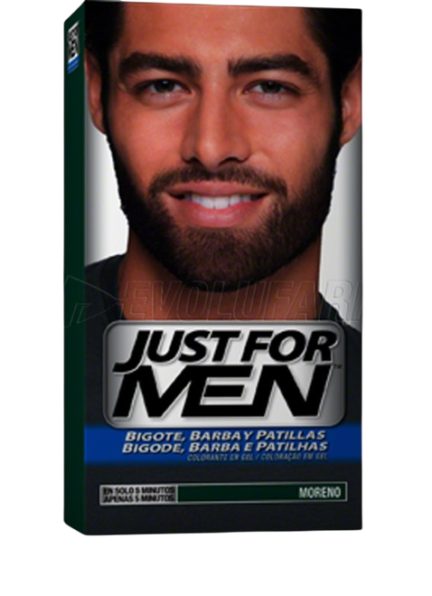 Gel Colorante Bigote, Barba y Patillas Moreno