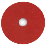 Flexovit SANDSTORM CG and CG+ Resin Fiber Discs incorporate standard and advanced ceramic grains with a top size coat of grinding aids, bonded to a heavy duty vulcanized fiber backing.  This combination of durable abrasive grain and cooling agents reduces friction and maximizes disc life.