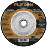 Flexovit Type 27 Depressed Center Combination Wheels are designed for metal fabrication jobs that require alternating between
cutting and light angle grinding.  This eliminates the need for changing wheels, or using two tools to complete the job. 
Combination Wheels are fully reinforced on the back and center of the wheel to prevent edge chipping while angle grinding.