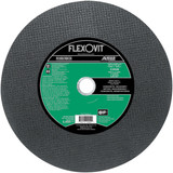 Flexovit Type 1 High Speed Gas & Electric Saw Wheels are built for maximum durability.  High tensile double fiberglass reinforcement and sturdy bond formulations ensure operator safety when using these powerful saws.