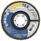 Flexovit Type 27 and Type 29 Flap Discs can grind, blend and finish in one step.  Flap Discs can be used to advantage in many applications that involve the use of depressed center grinding wheels and / or resin fiber discs by eliminating two step finishing and tool change time, thereby reducing total job cost.