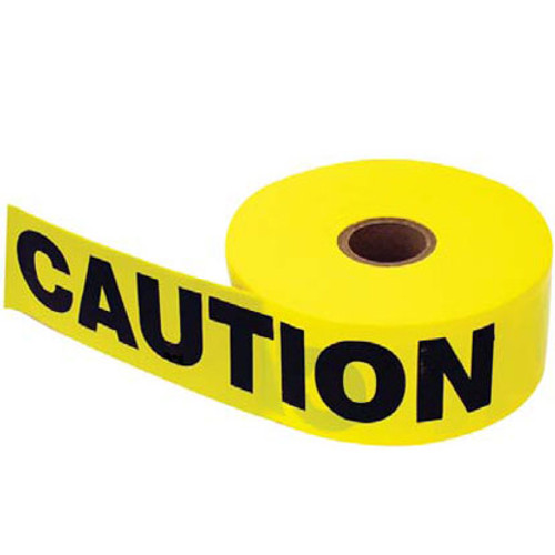 SB3102Y13 CAUTION CUIDADO - (3 IN X 1000 FT) STANDARD BARRICADE TAPE