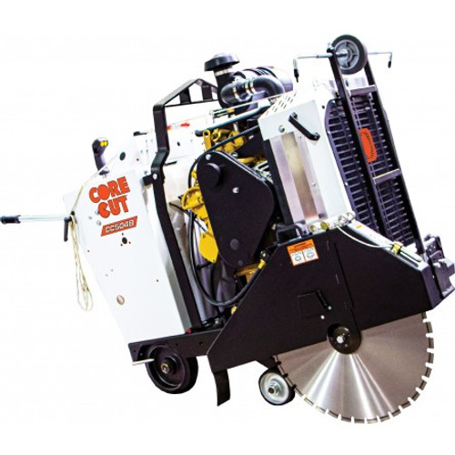 CC5048DC-3-20 48HP CAT DIESEL WALK BEHIND SAW W/20" GUARD - 3-SPEED (20"/30"/42")