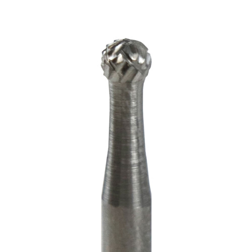 •  Excellent in hard-to-reach areas or confined spaces.  Ideal for shaping and enlarging holes, removing welds and smoothing castings.  •  Bur heads are made with exclusively American manufactured carburized tungsten with cobalt binders sintered at high temperature.