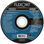 Flexovit Type 27 Depressed Center Grinding Wheels are made for angle grinding applications including weld grinding, beveling, snagging, and other surface preparation jobs requiring moderate to heavy stock removal.  Wheels are 1/4" thick, with 3 full diameters high tensile fiberglass reinforcements for maximum safety.