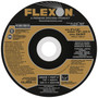 Flexovit Type 27 Depressed Center Combination Wheels are designed for metal fabrication jobs that require alternating between
cutting and light angle grinding.  This eliminates the need for changing wheels, or using two tools to complete the job. 
Combination Wheels are fully reinforced on the back and center of the wheel to prevent edge chipping while angle grinding.