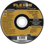 Flexovit Type 27 Depressed Center Combination Wheels are designed for metal fabrication jobs that require alternating between
cutting and light angle grinding.  This eliminates the need for changing wheels, or using two tools to complete the job. 
Combination Wheels are fully reinforced on the back and center of the wheel to prevent edge chipping while angle grinding.