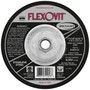 Flexovit Type 27 Depressed Center Combination Wheels are designed for metal fabrication jobs that require alternating between
cutting and light angle grinding.  This eliminates the need for changing wheels, or using two tools to complete the job. 
Combination Wheels are fully reinforced on the back and center of the wheel to prevent edge chipping while angle grinding.