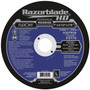 Flexovit’s Razorblade series of Thin Cutoff Wheels for Angle Grinders are an indispensable tool for the metalworker in both production and maintenance applications.  Choose from 5 versatile specs depending on the job requirement.  Use ONLY with flanges designed for mounting Type 1 wheels