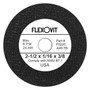 Flexovit fully reinforced Small Diameter Wheels are designed for use on die grinders and straight grinders.  Wheels from .035” through 1/8” thick are designed for cutting applications.  Wheels from 3/16” through 1/2” thickness are designed for grinding using the periphery of the wheel as the grinding face.