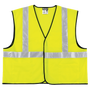 Safety vest yellow, high vis vest,