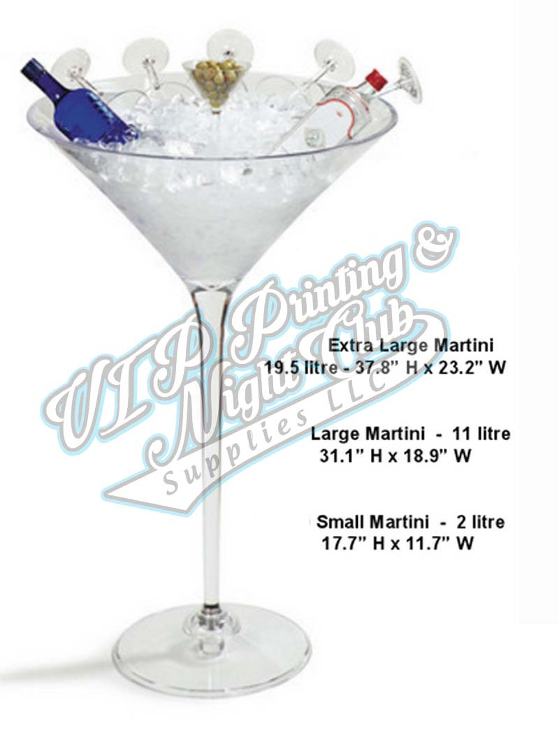 giant wine glass ice bucket