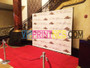 8' X 8' STEP & REPEAT BACK DROP NO GLARE MATTE NIGHT CLUBS