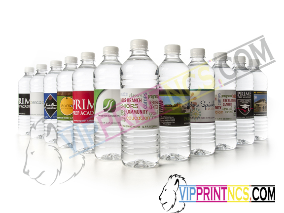 custom water bottle labels