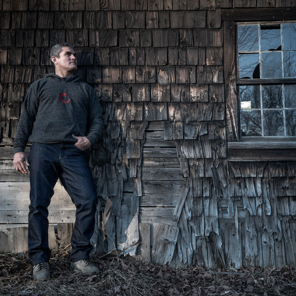 Jocko Willink Origin Maine Jeans Men 42x32 Blue Handmade Cotton Dark