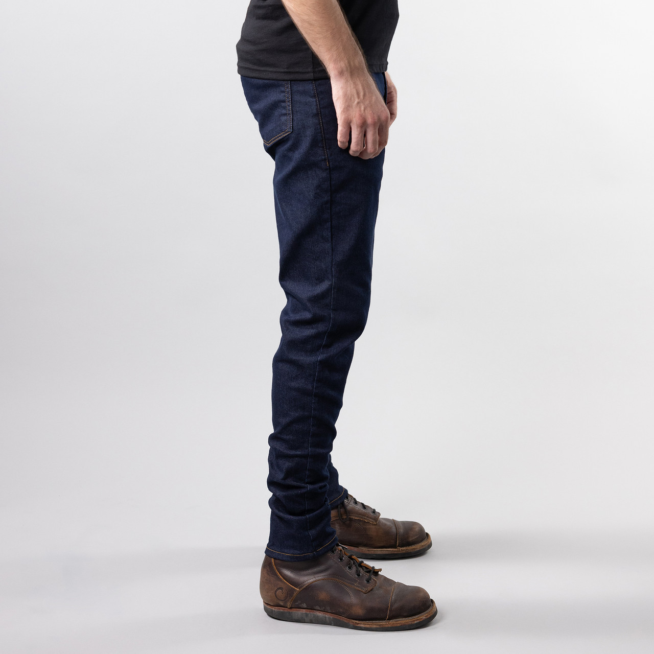 DELTA 68 DENIM JEANS FIGHTER FIT DARK WASH Origin USA