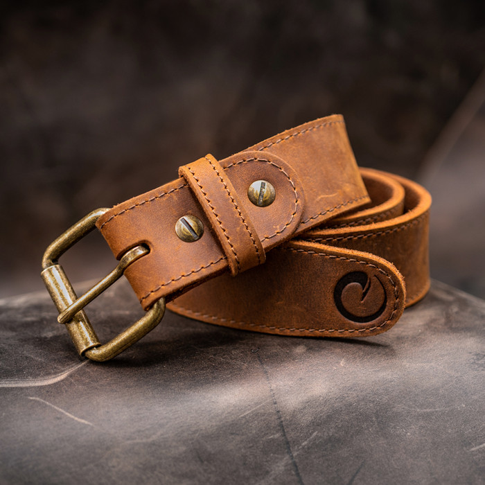 RAW EDGE BELT - WHISKEY - Origin USA