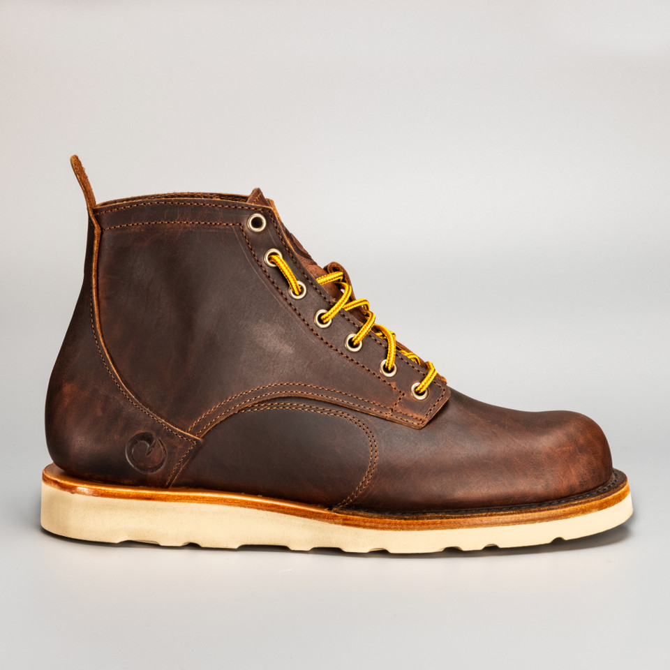 The American Bison Boot - Christy Natural - Origin USA