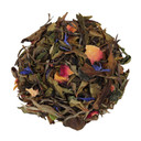 Spring Blossom loose-leaf white tea with rose petals, cornflowers, marigold and orange