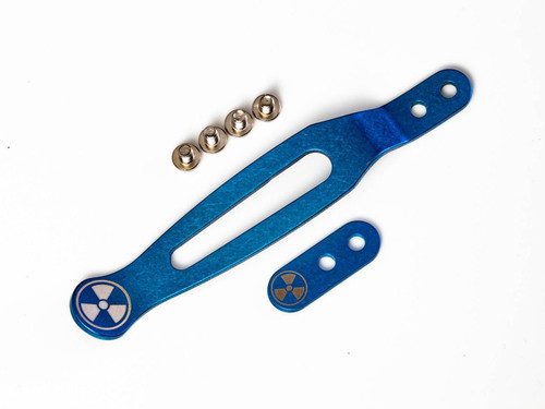 Silver "Nuke"-Stonewash Blue-Clip and Tab