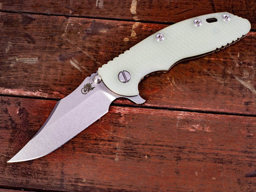 XM-18 3.5" Bowie-Stonewash Bronze-G10