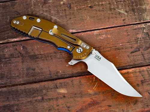 XM-24 Bowie-Stonewash Bronze-Wide Layer Blue/Black G10