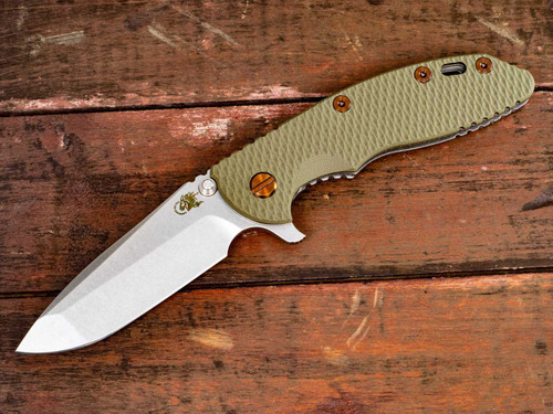XM-18 3.5" Spanto-Stonewash-Bronze Titanium Hardware-OD Green G10-Reserve Line