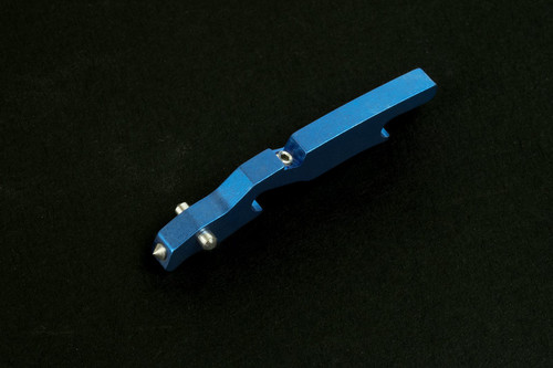 3.5" XM-18 Titanium Stonewash Blue Glass Breaker Backspacer - Full Kit