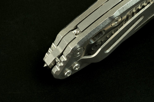 3.5" XM-18 Titanium Stonewash Glass Breaker Backspacer - Full Kit