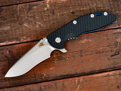XM-18 3.5" Recurve-Stonewash Blue-G10-Scale Side